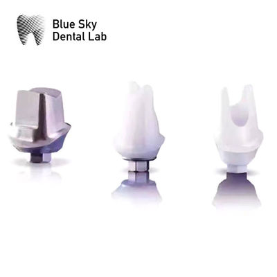 Mua Tùy chỉnh Zirconia Abutment với Titanium Base Blue Sky Implant online manufacture